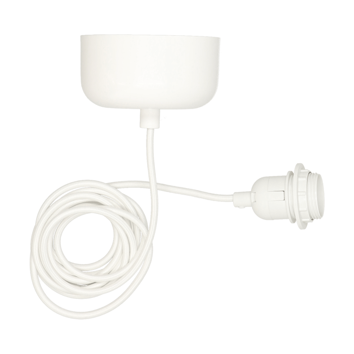 Takoppheng inkl. ledning 250 cm - Hvit - Scandi Living