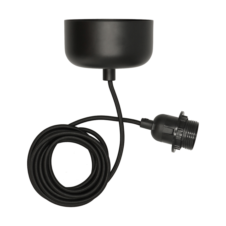 Takoppheng inkl. ledning 250 cm - Svart - Scandi Living