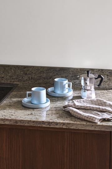 Taper asjett 14 cm - Lyseblå - Scandi Living