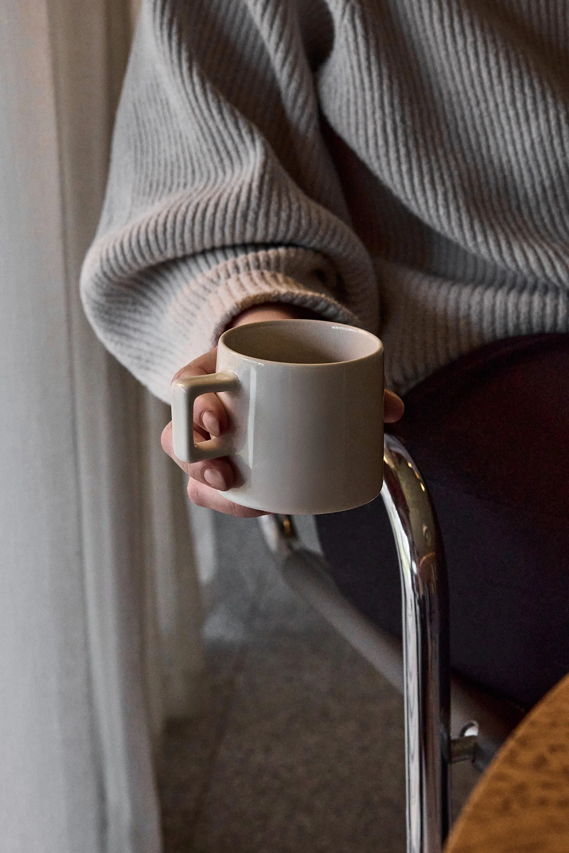 Taper frokostsett 12 deler - Lysegrå Scandi Living