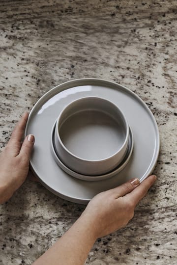 Taper skål Ø13,3 cm - Lys grå - Scandi Living