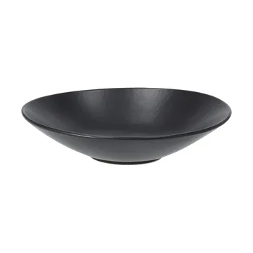 Terra pastatallerken - Svart steingods, Ø22,5 cm - Scandi Living