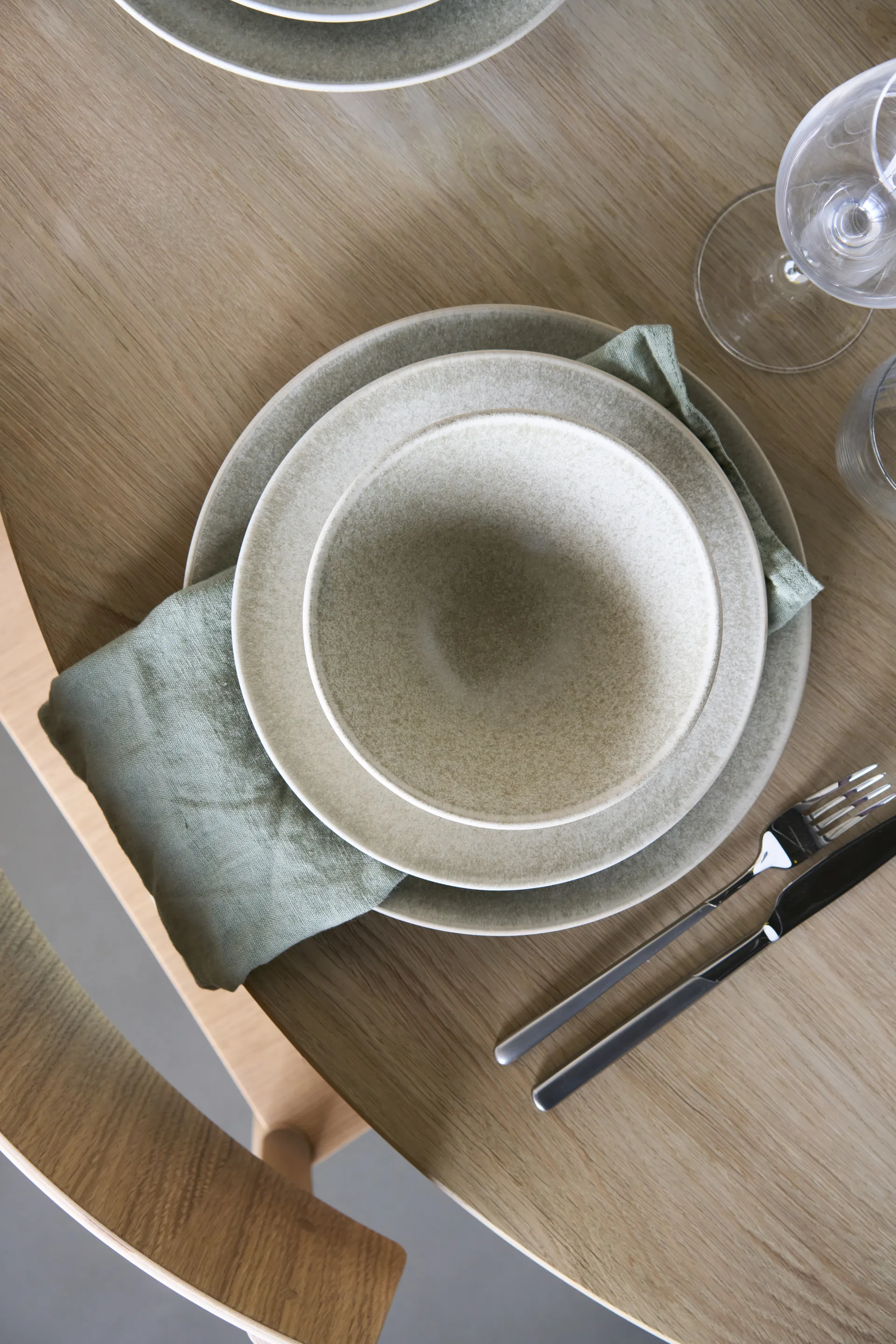 Terra suppeskål, Beige steingods, Ø16 cm Scandi Living