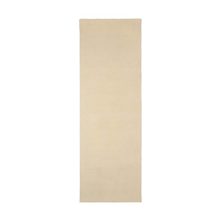 Terrain ullteppe naturhvit - 80x240 cm - Scandi Living