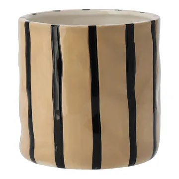 Thrive krukke Ø20 cm - Beige-svart - Scandi Living