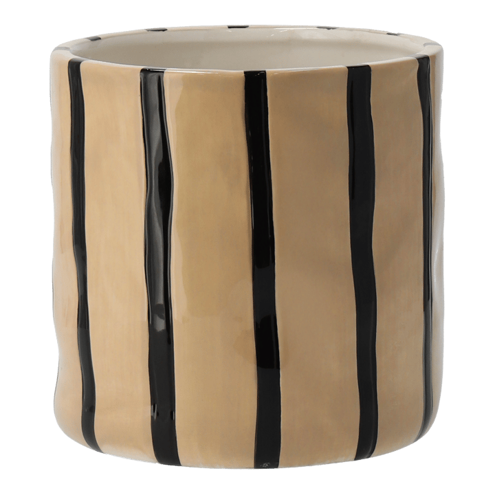 Thrive krukke Ø20 cm - Beige-svart - Scandi Living