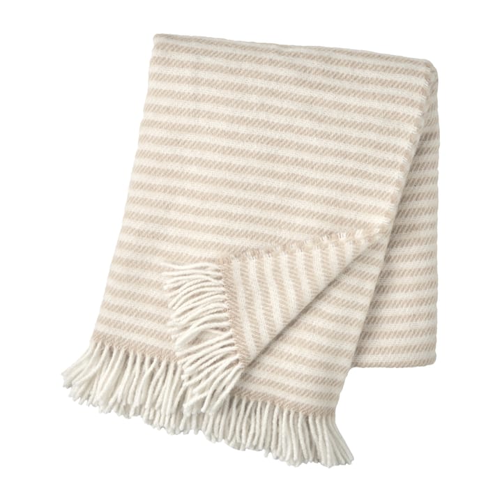 Tidal ullpledd 130 x 180 cm - Beige - Scandi Living