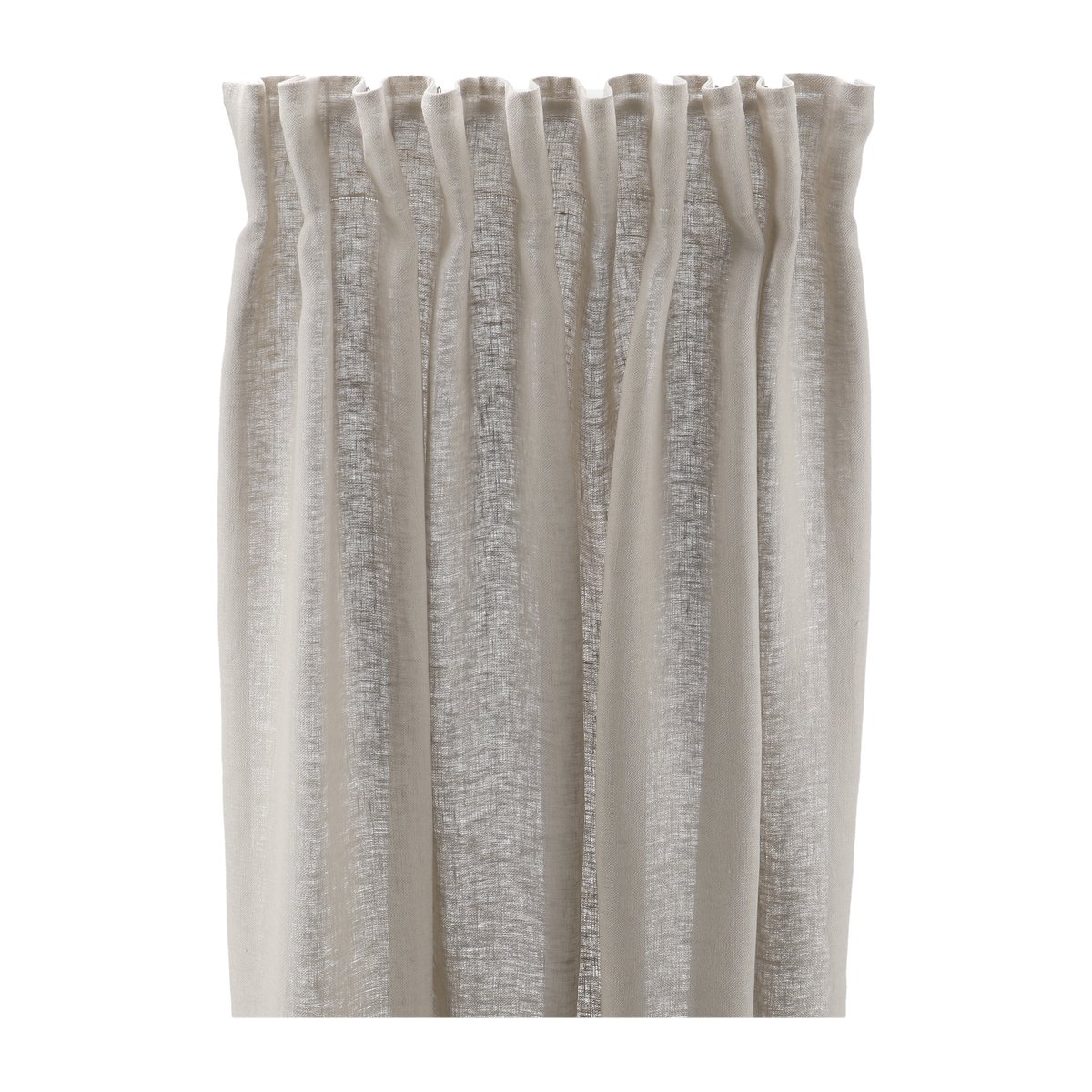 Bilde av Scandi Living Tranquility gardinlengde med multibånd 139 x 250 cm Greige