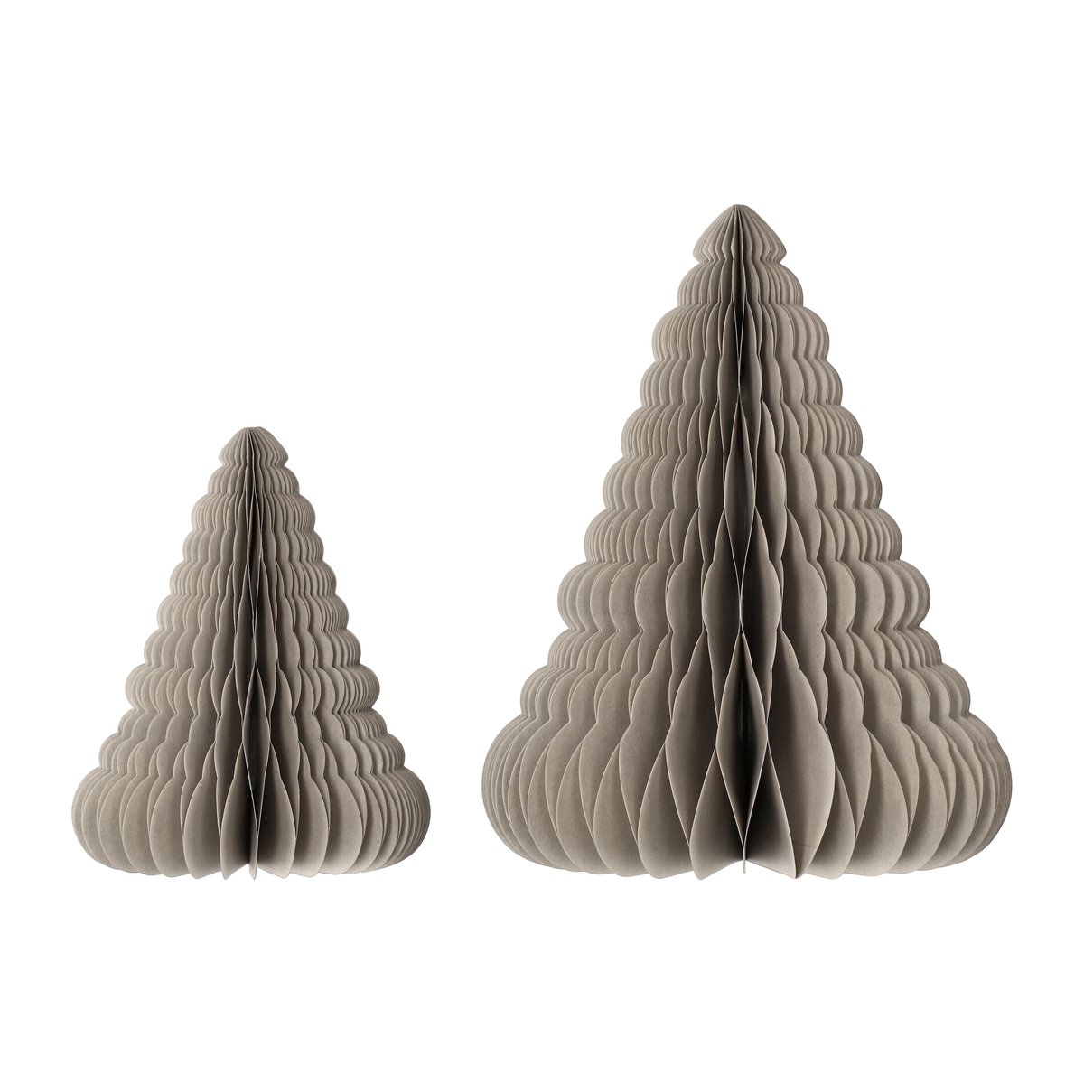 Scandi Living Trees juledekorasjon 2-pakning Beige