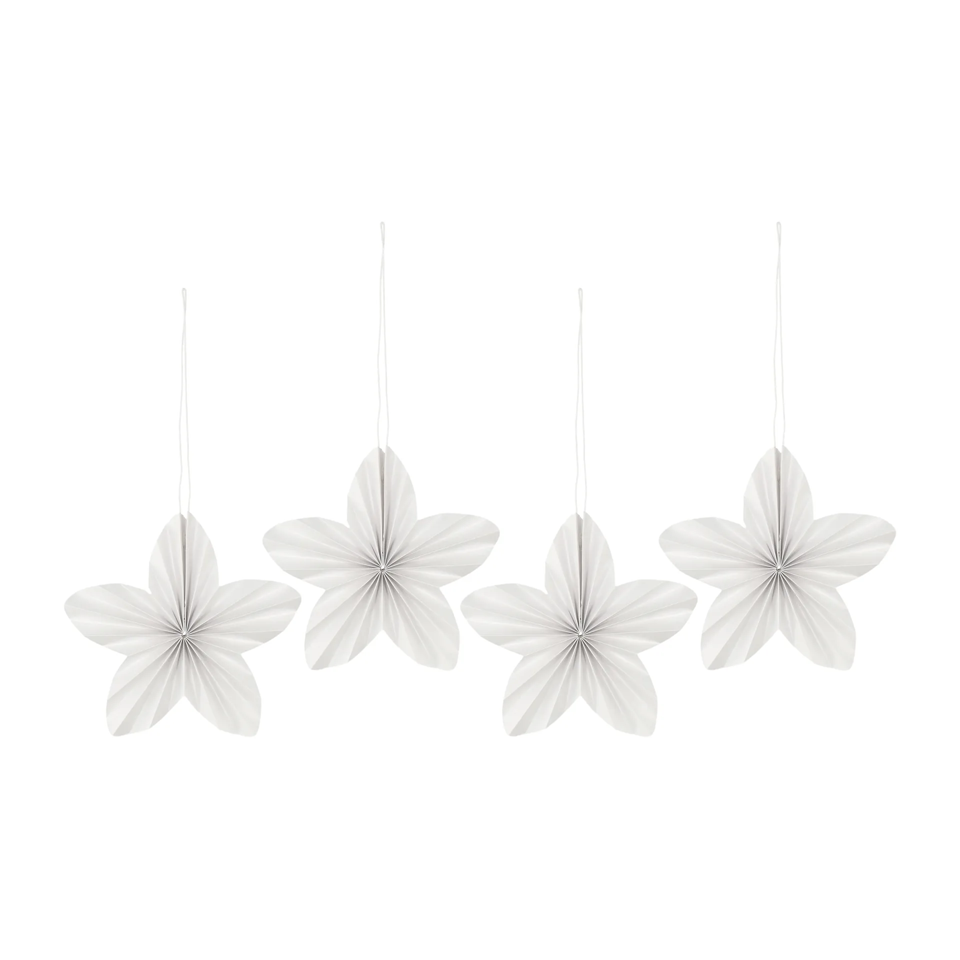 Twinkle juletrepynt 4-pakning, White Scandi Living
