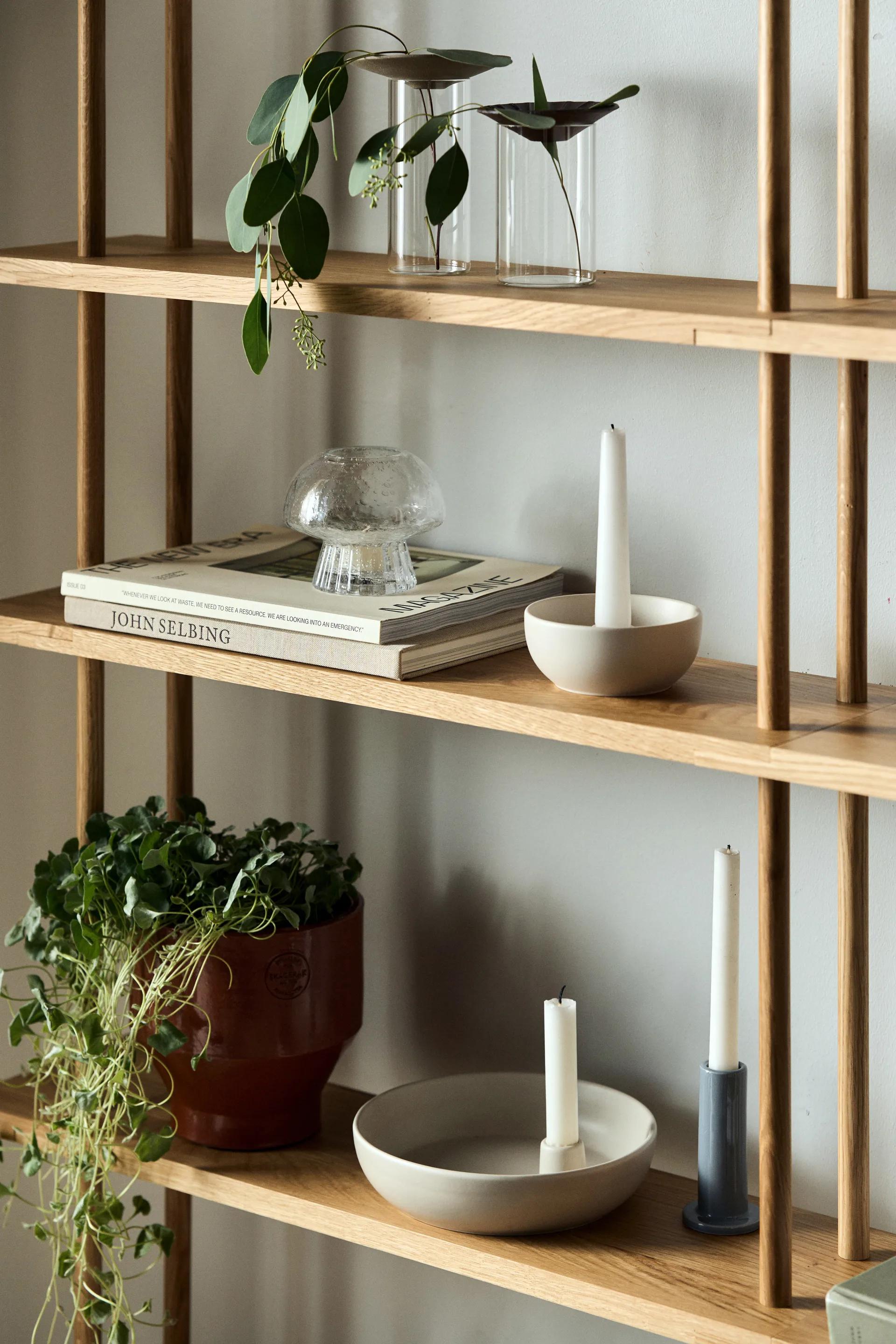 Valley lysestake Ø 21 cm, Beige Scandi Living