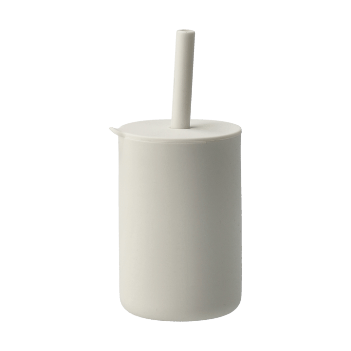 Vega kopp med sugerør silikon, Vanilla Scandi Living