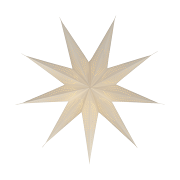 Veil adventsstjerne - Ø60 cm - Scandi Living