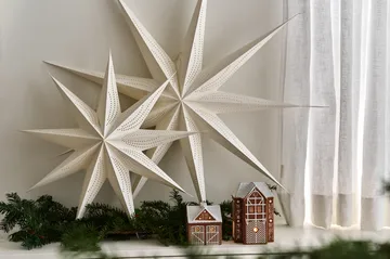 Veil adventsstjerne Ø90 cm 2-pakning - undefined - Scandi Living