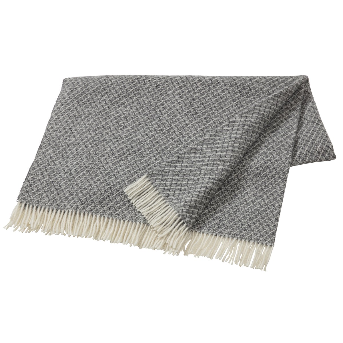 Bilde av Scandi Living Wicker ullpledd Grey