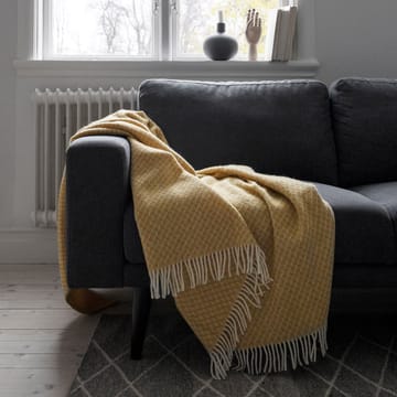 Wicker ullpledd - Mustard - Scandi Living