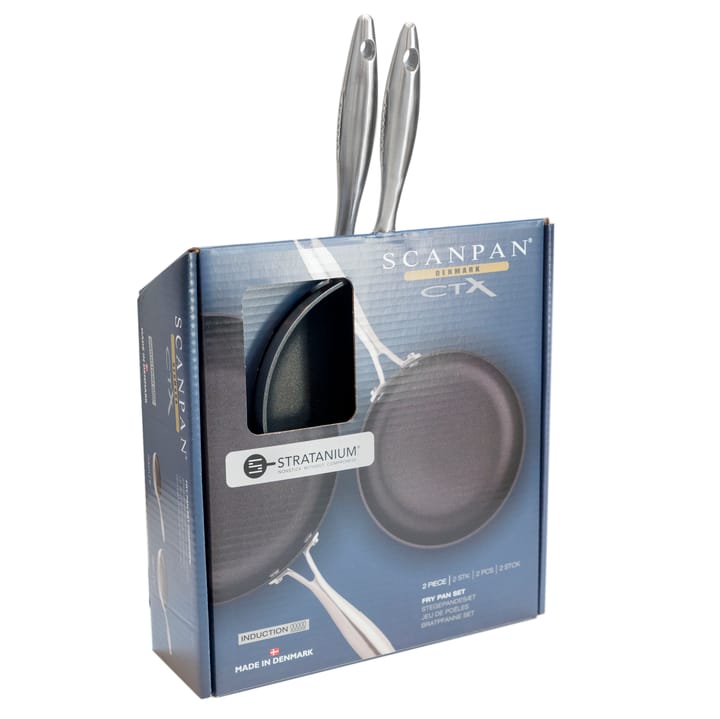 Scanpan CTX stekepannesett - 20+28 cm - Scanpan