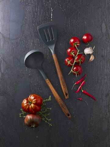 Scanpan perforert stekespade 31 cm - Karbonisert ask - Scanpan
