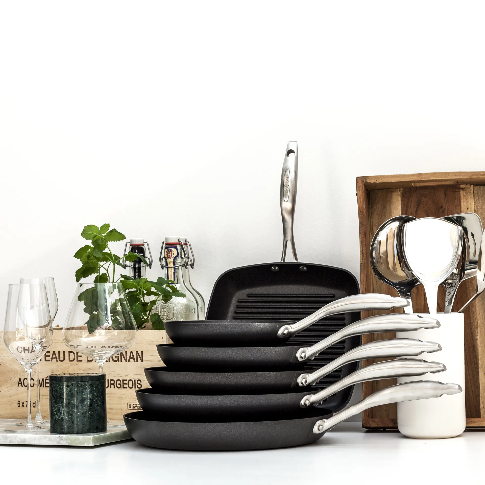 Scanpan Pro IQ stekepanne, Ø 20 cm Scanpan