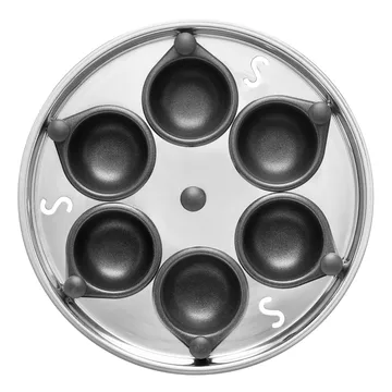 Scanpan TechnIQ eggposjerer 26 cm - Rustfritt stål - Scanpan