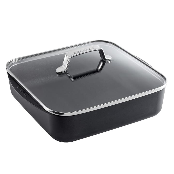 Scanpan TechnIQ glasslokk firkantett, 28x28 cm Scanpan