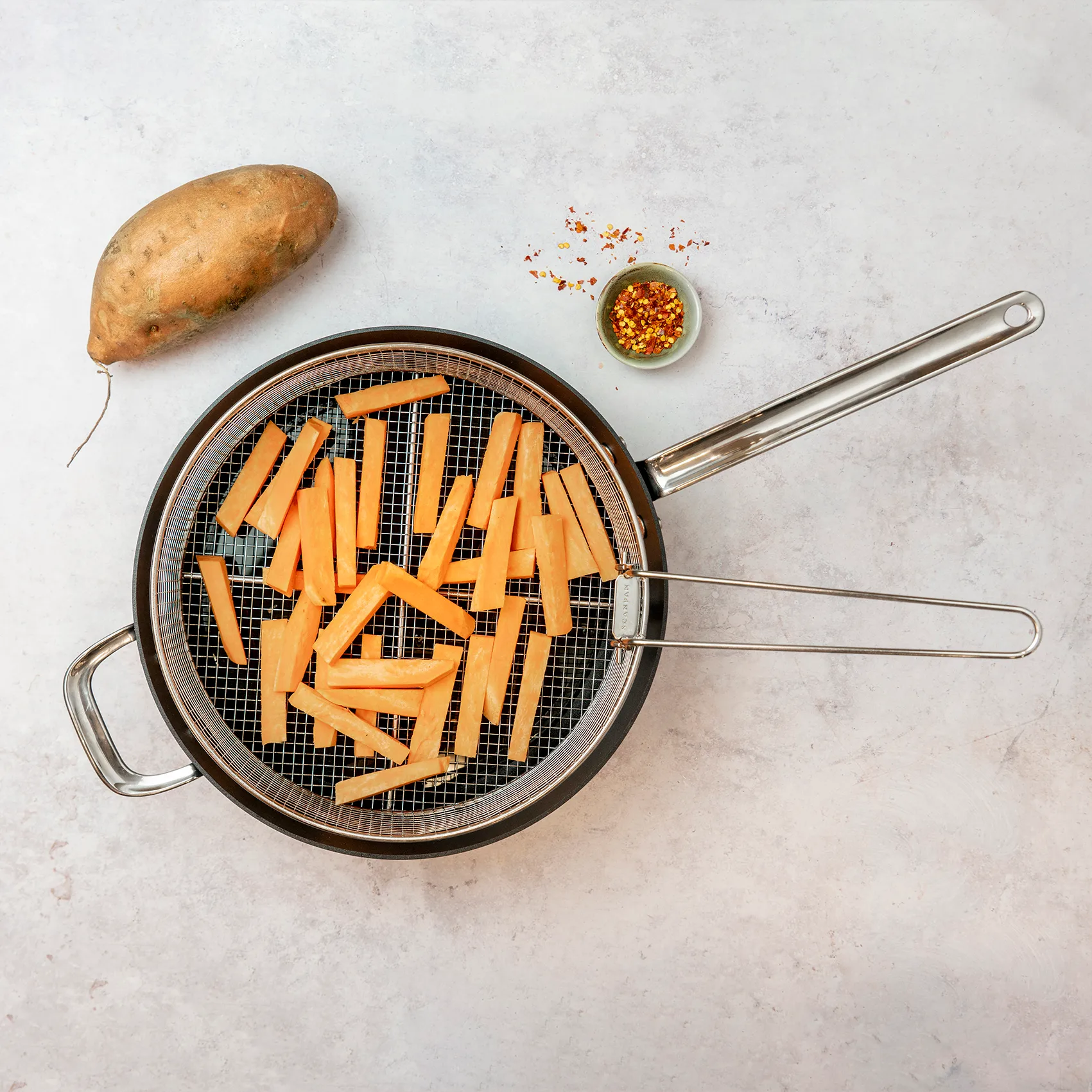 Scanpan TechnIQ kasserolle, 30 cm Scanpan