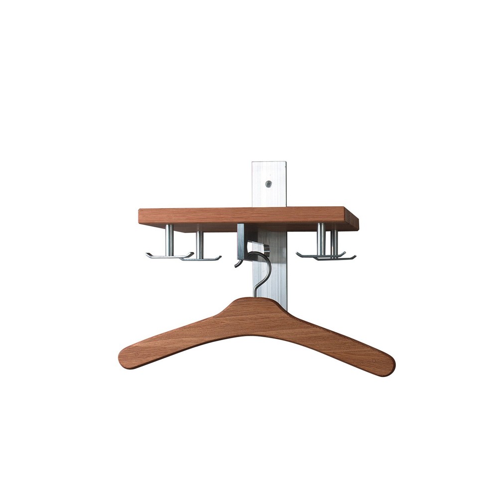 Scherlin Garderobehylle 5 Eik oljet | Skandinavisk Design | Hattehyller | Beige