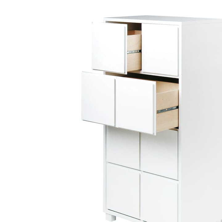 Kommode 4, hvit Scherlin