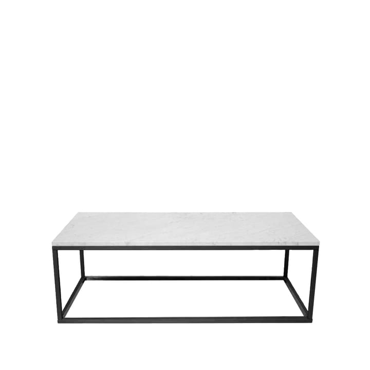 Sofabord 11 - marmor hvit, sortlakkert stativ - Scherlin
