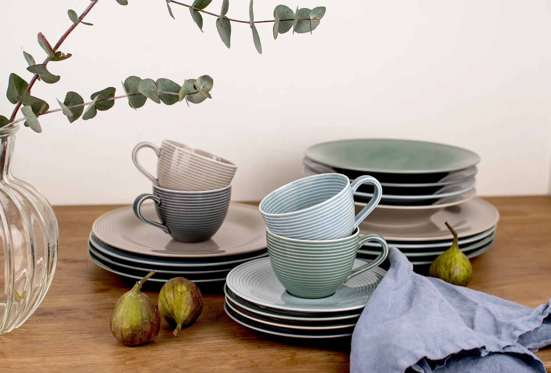 Beat servisesett 30 deler, Perlegrå Seltmann Weiden