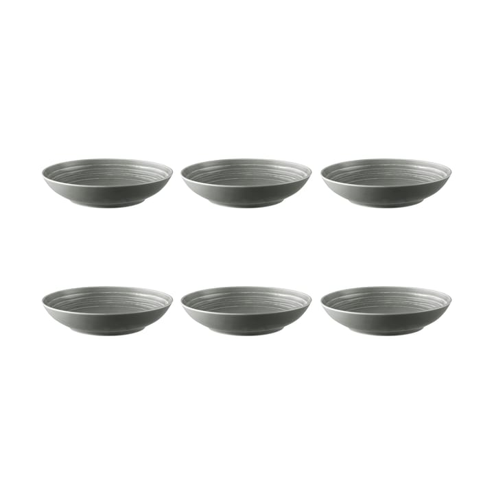 Terra dyp tallerken Ø 21,2 cm 6-pakning - Pearl Grey - Seltmann Weiden