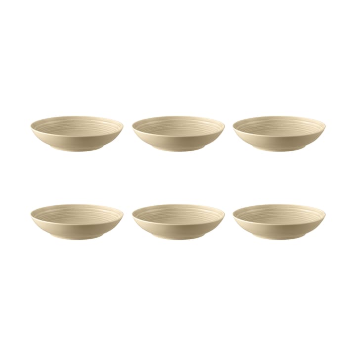 Terra dyp tallerken Ø 21,2 cm 6-pakning - Sand Beige - Seltmann Weiden