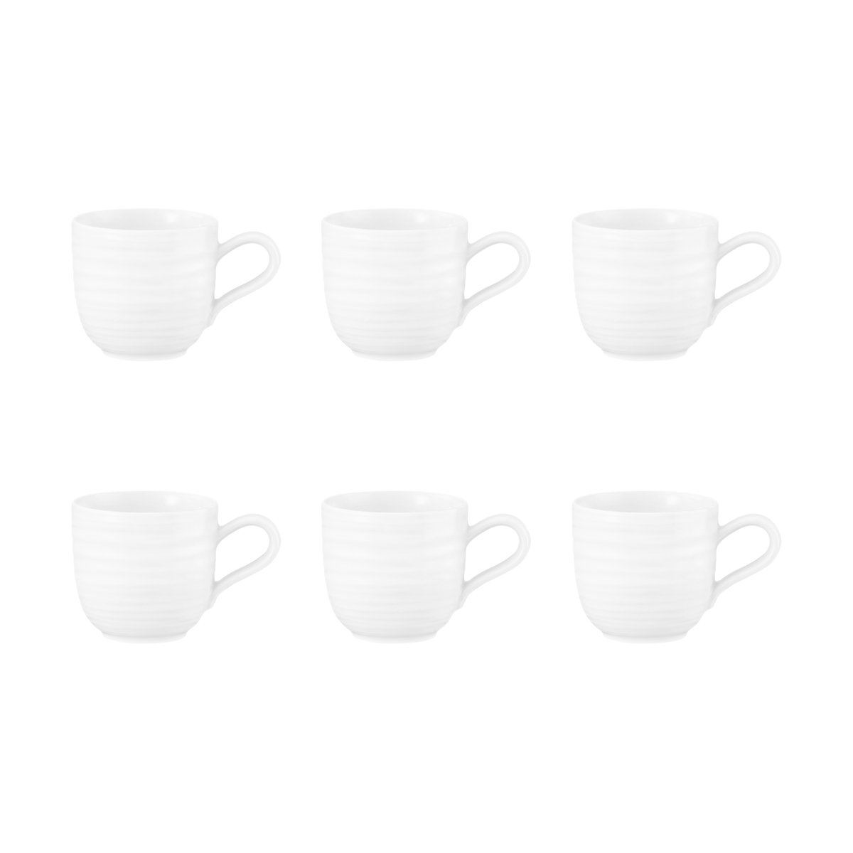 Seltmann Weiden Terra espressokopp 9 cl 6-pakning Hvit