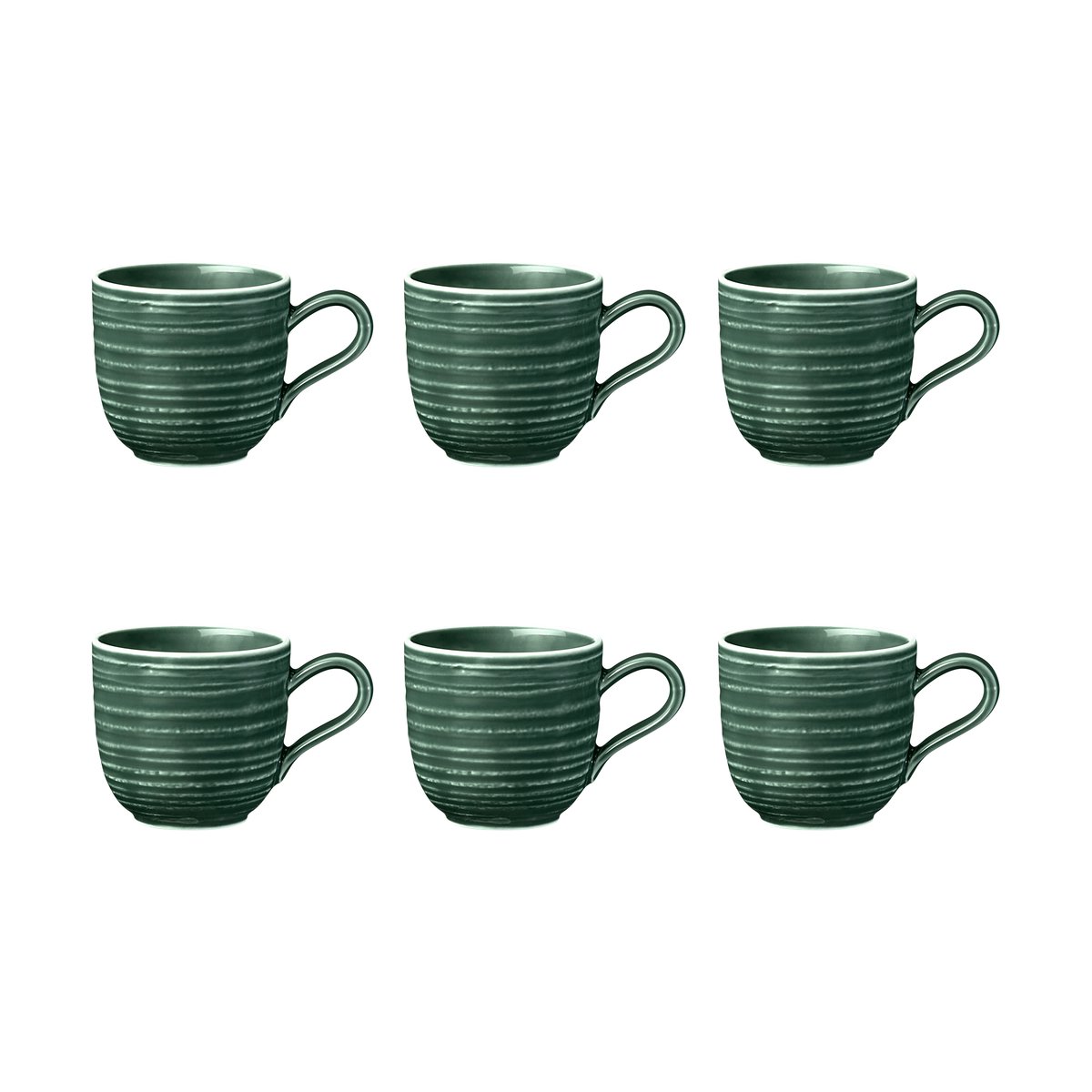 Seltmann Weiden Terra espressokopp 9 cl 6-pakning Moss Green