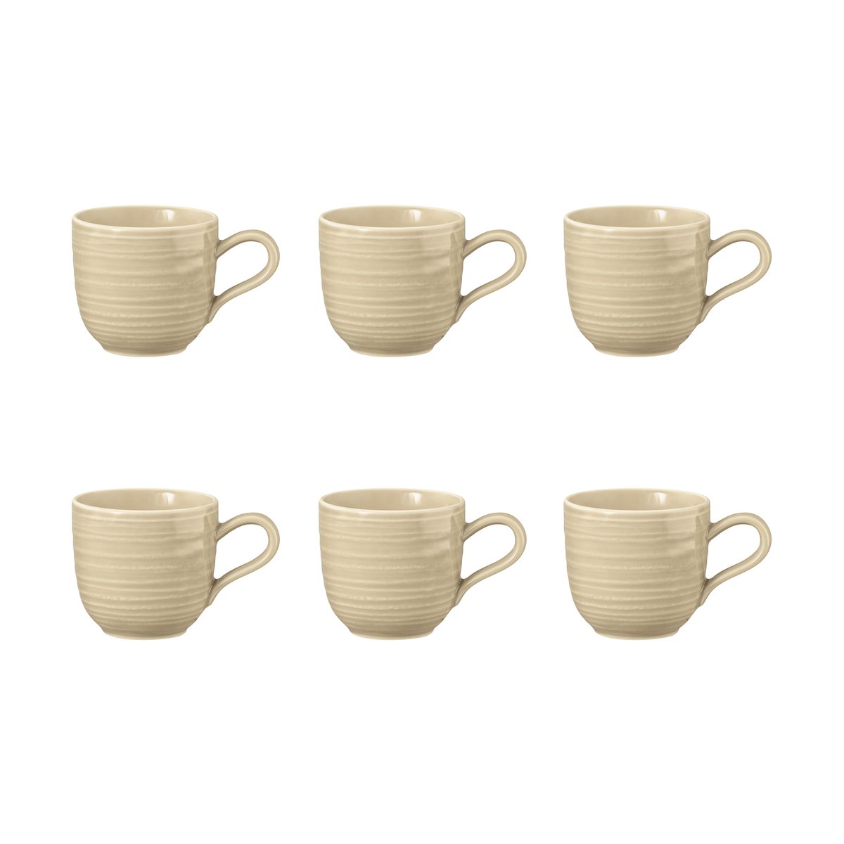 Seltmann Weiden Terra espressokopp 9 cl 6-pakning Sand Beige