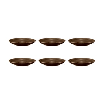 Terra kaffefat Ø 12 cm 6-pakning - Earth Brown - Seltmann Weiden