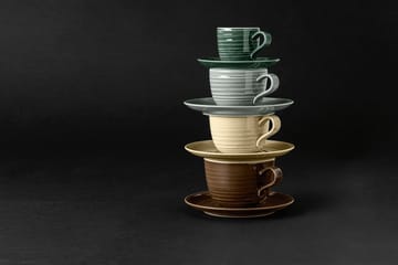 Terra kaffefat Ø 12 cm 6-pakning - Pearl Grey - Seltmann Weiden