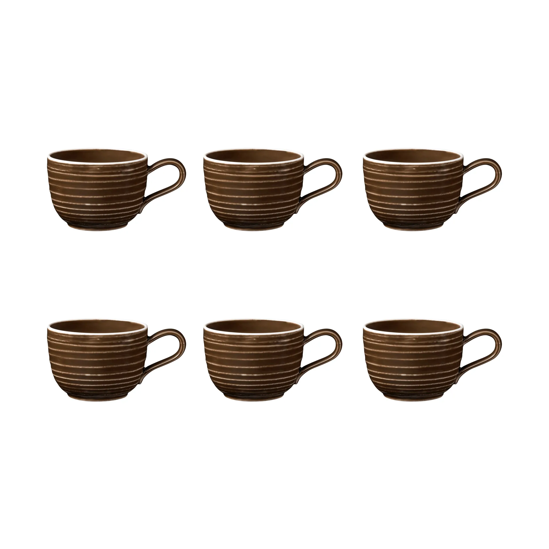 Terra kopp 20 cl 6-pakning, Earth Brown Seltmann Weiden