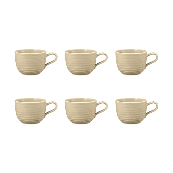 Terra kopp 26 cl 6-pakning - Sand Beige - Seltmann Weiden