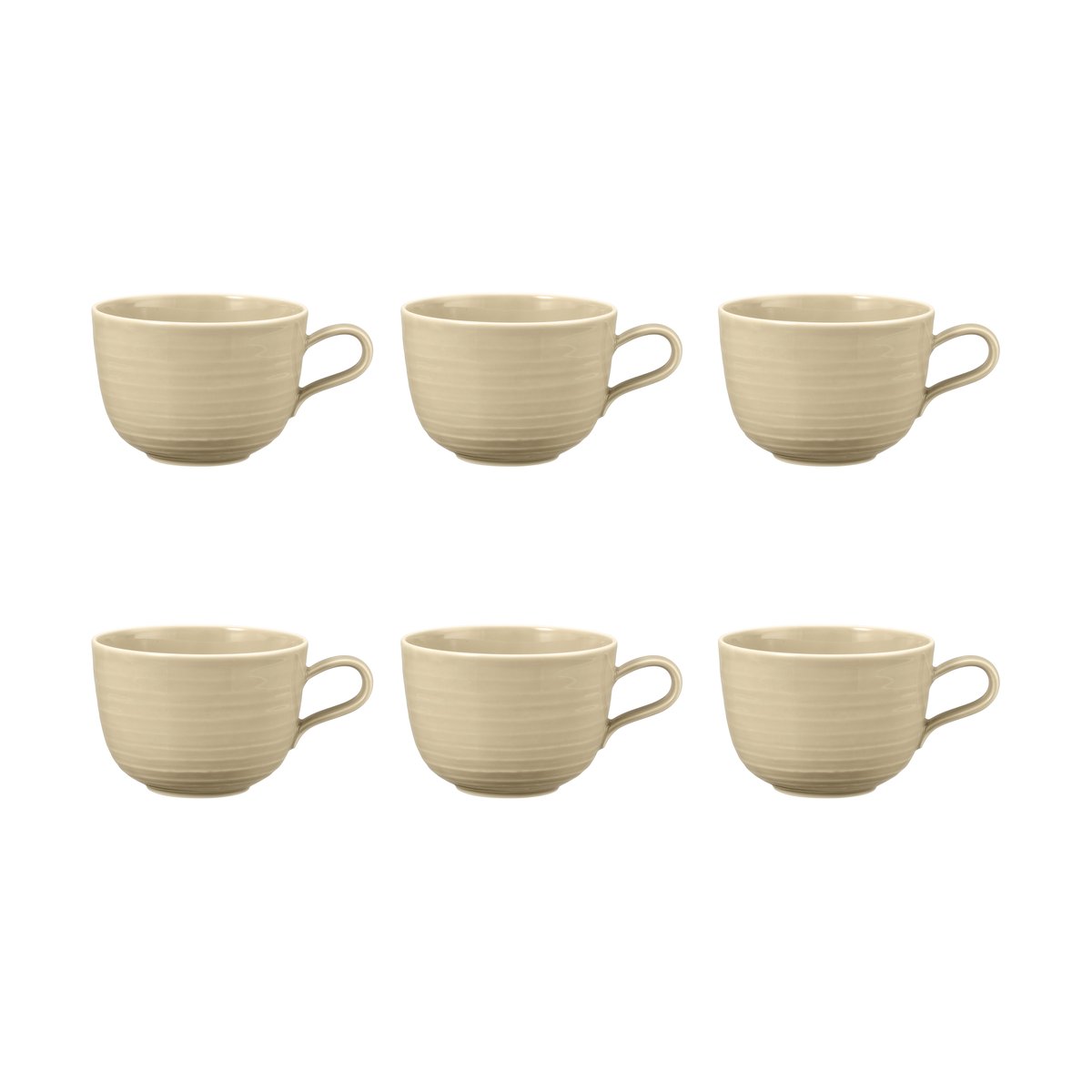 Seltmann Weiden Terra kopp 38 cl 6-pakning Sand Beige
