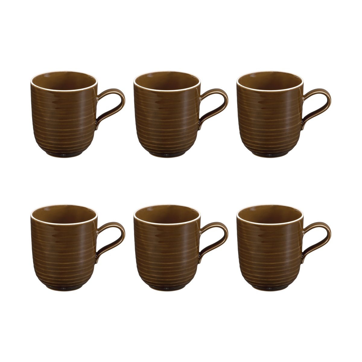 Seltmann Weiden Terra kopp 40 cl 6-pakning Earth Brown