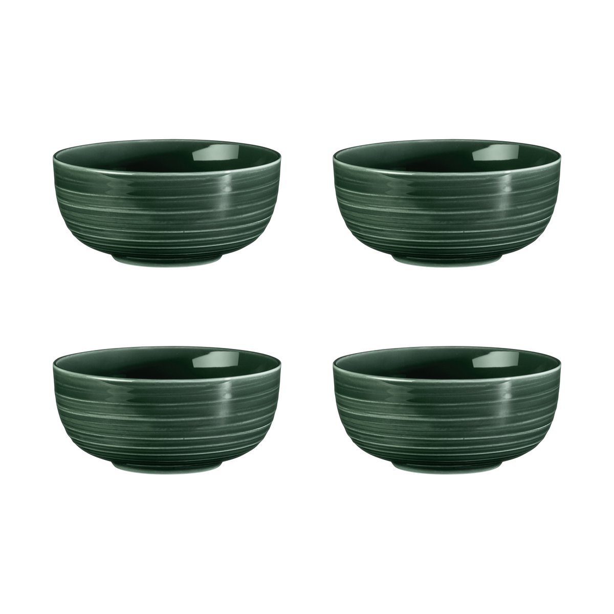 Seltmann Weiden Terra skål Ø 15 cm 4-pakning Moss Green