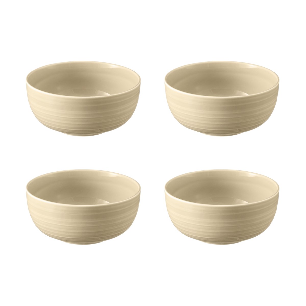 Seltmann Weiden Terra skål Ø 15 cm 4-pakning Sand Beige