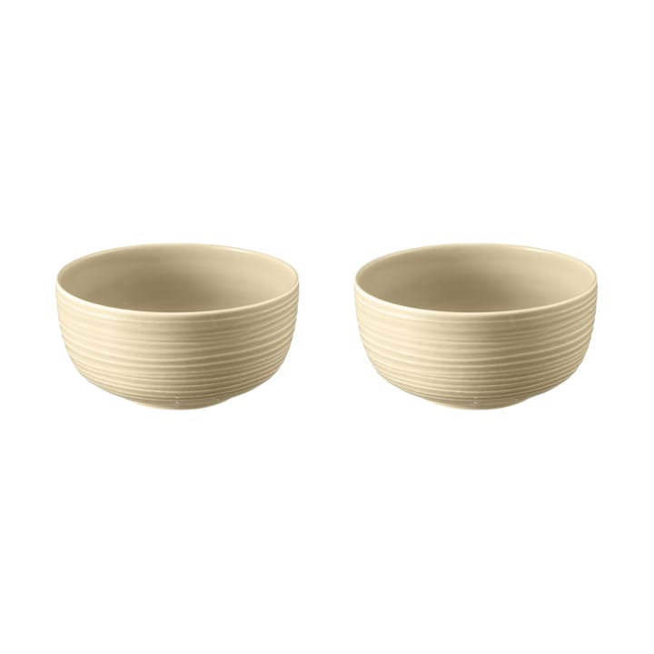 Terra skål Ø 17,7 cm 2-pakning - Sand Beige - Seltmann Weiden