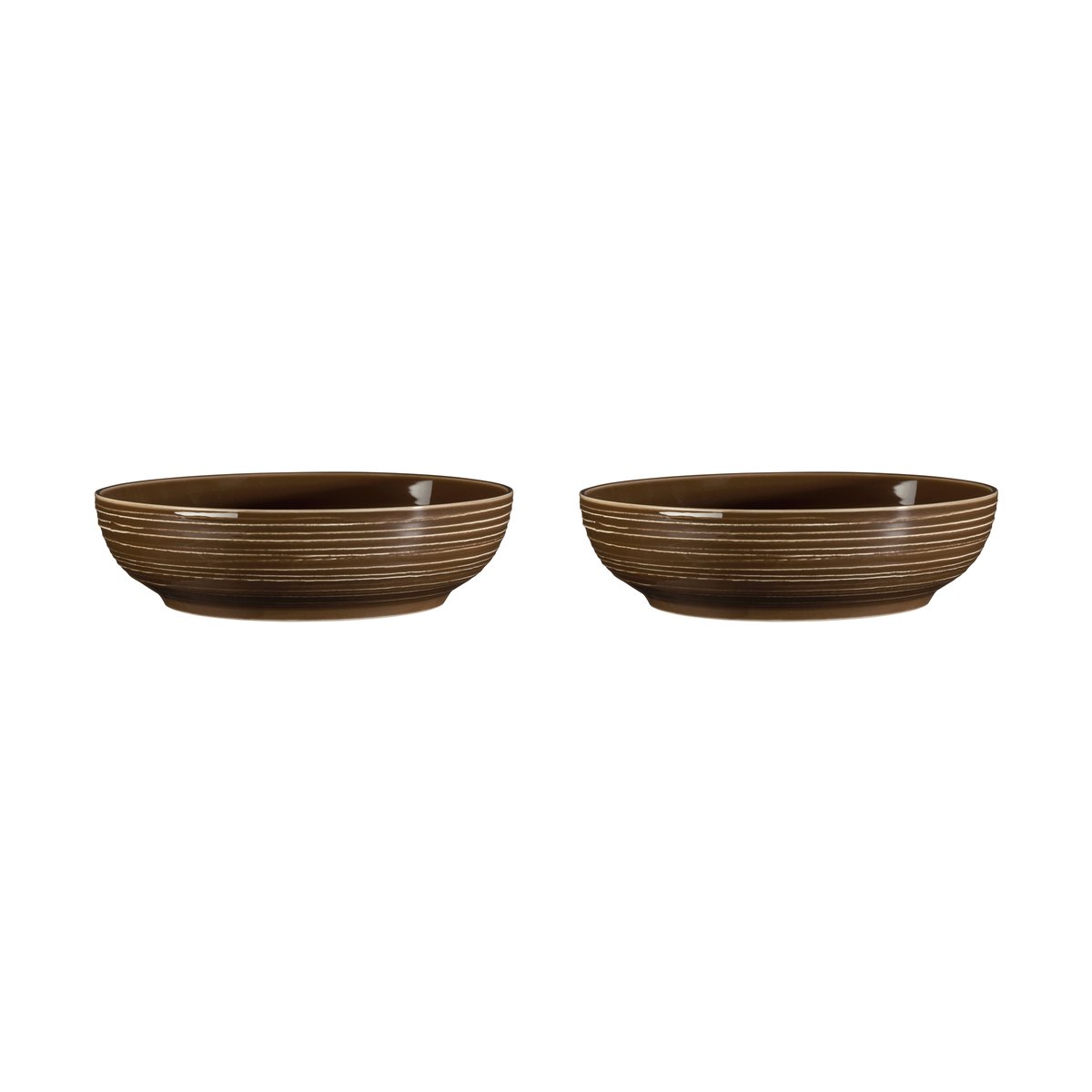 Seltmann Weiden Terra skål Ø 25,5 cm 2-pakning Earth Brown