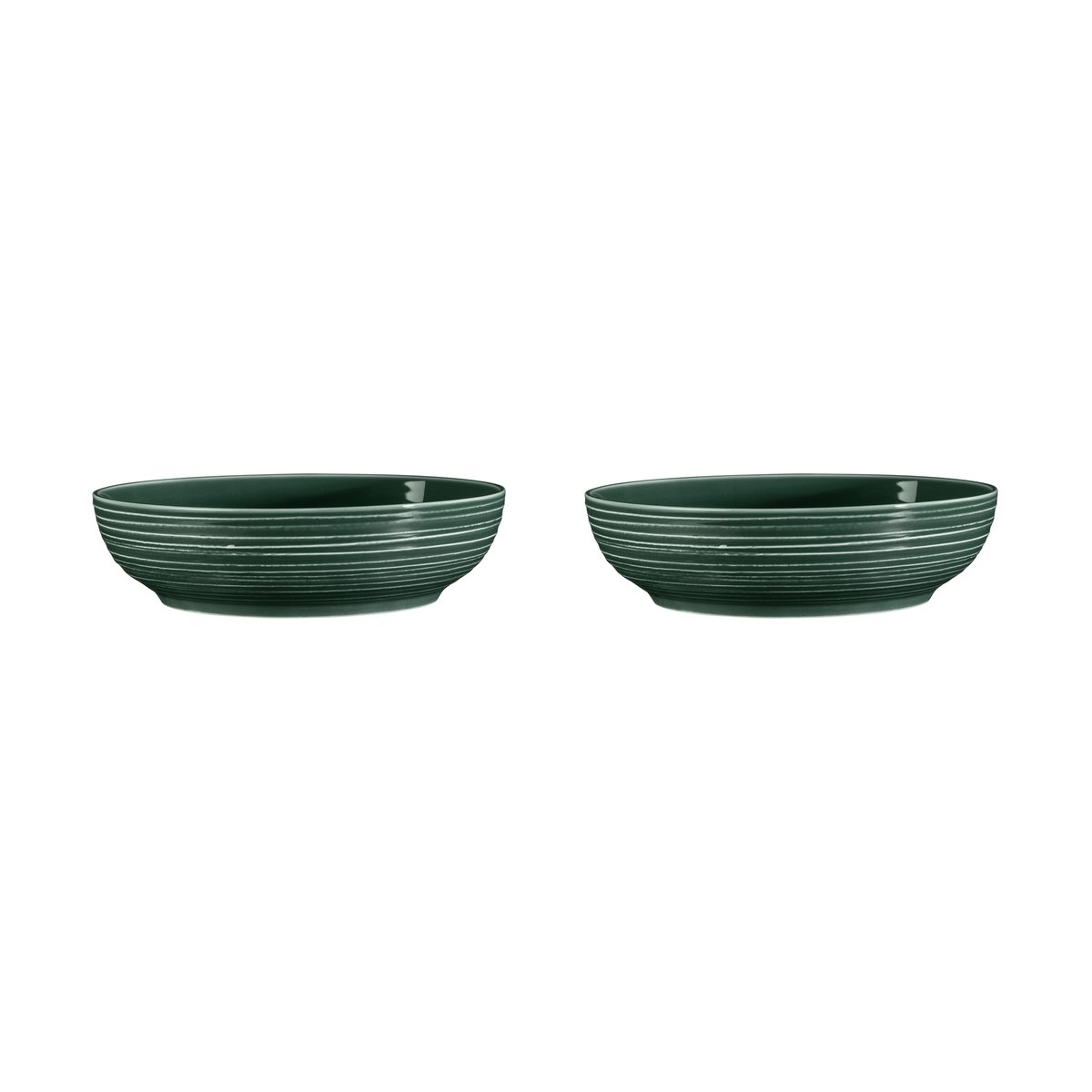 Seltmann Weiden Terra skål Ø 25,5 cm 2-pakning Moss Green