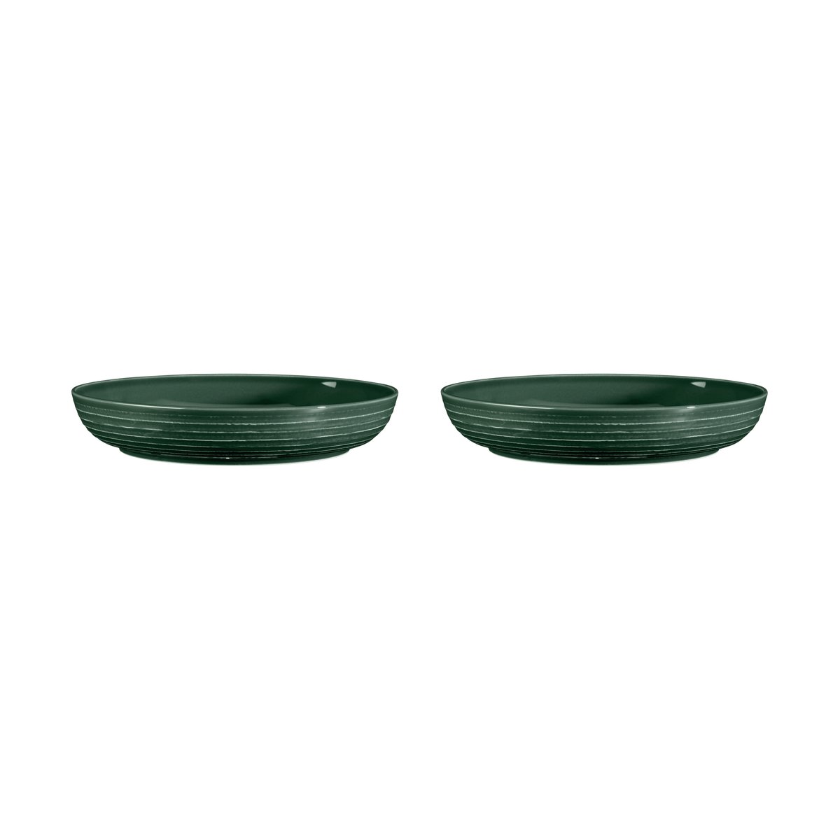 Seltmann Weiden Terra skål 28 cm 2-pakning Moss Green