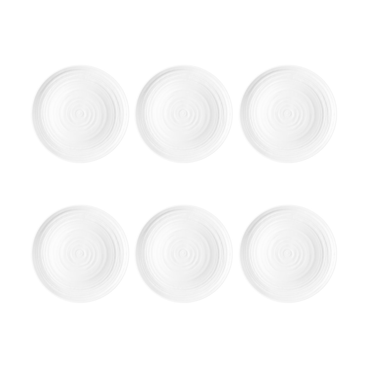 Seltmann Weiden Terra tallerken 17,7 cm 6-pakning Hvit