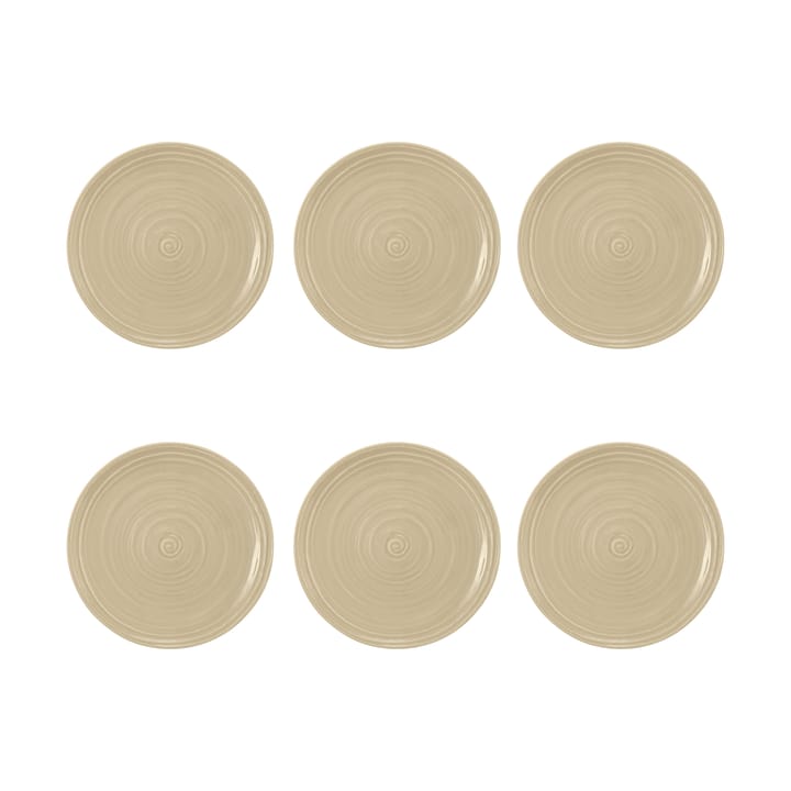 Terra tallerken Ø 17,7 cm 6-pakning - Sand Beige - Seltmann Weiden