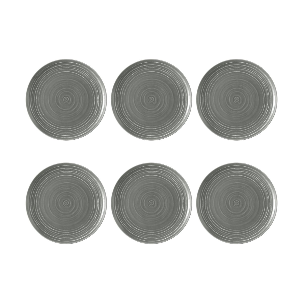 Seltmann Weiden Terra tallerken Ø 22,7 cm 6-pakning Pearl Grey